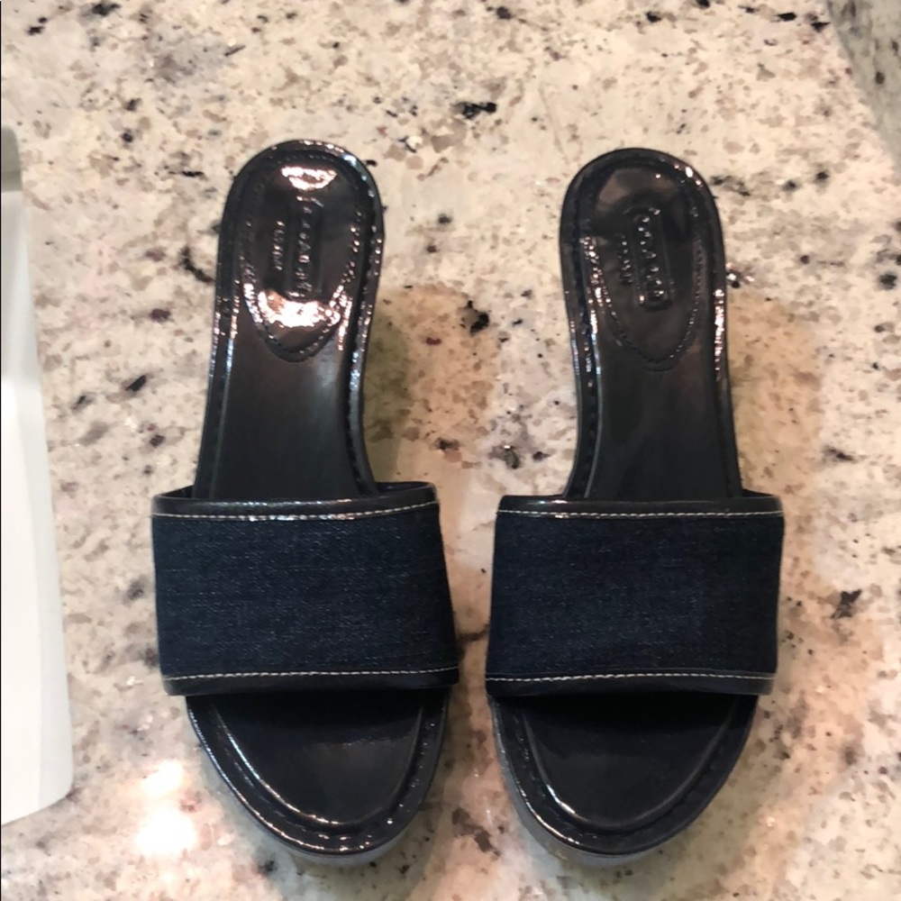 Coach wedges